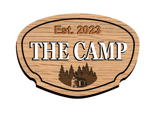 Outdoor Camp or Cottage Sign