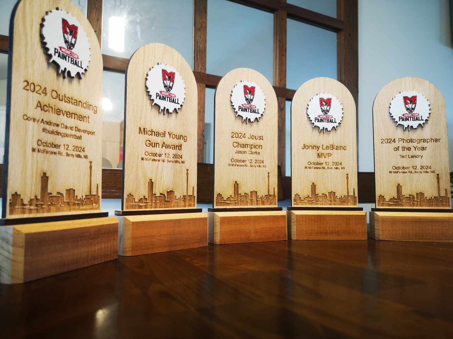 Customizable Wooden Trophies: Crafted for Your Special Event