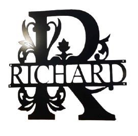Personalized Wooden Monogram – Laser Cut & Hand-Finished