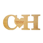 Personalized Wooden Monogram – Laser Cut & Hand-Finished