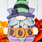 DIY Vampire Gnome Shelf Sitter Kit – Halloween Craft with “BOO” Pumpkins & Spider Hat Accent