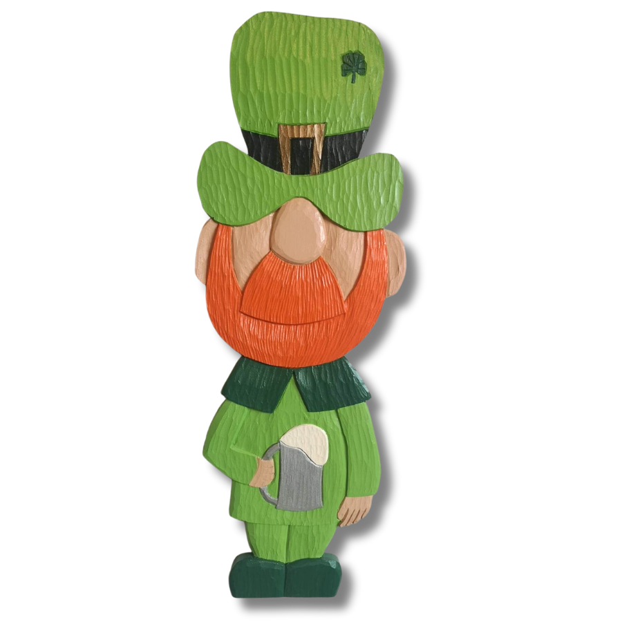 St Patrick's Leprechaun Wall Sign