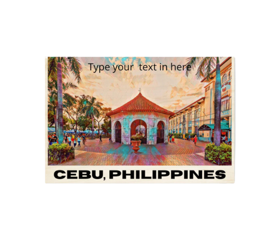 Customizable Wooden Printed Wall Decor - Cebu Philippines