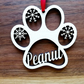 Personalized Cat Lover’s Wooden Christmas Ornament – Handcrafted from Canadian Maple | Custom Name Engraving