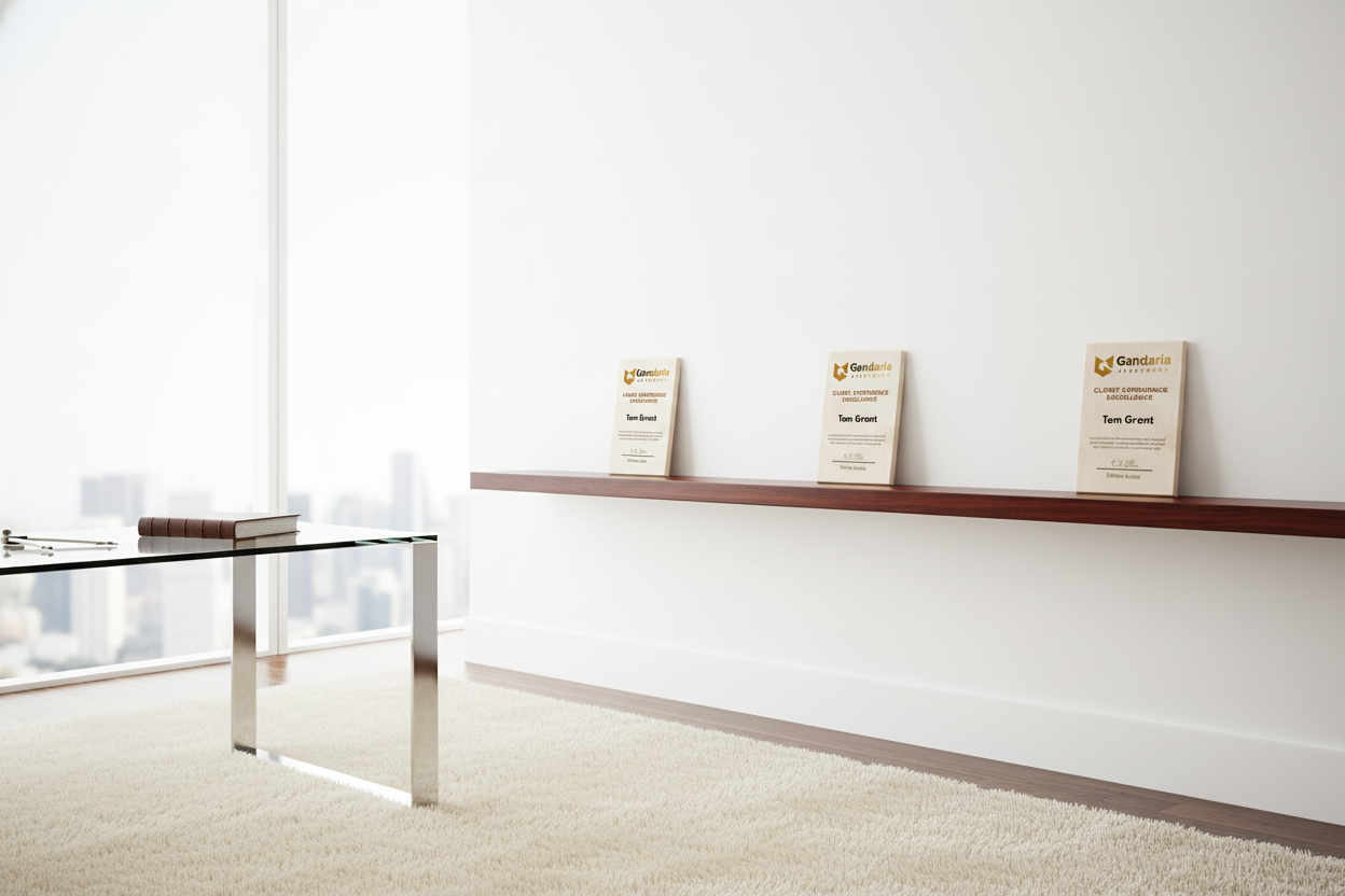 Custom Wooden Trophy