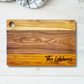 Engravable Exotic Wood Cutting Board