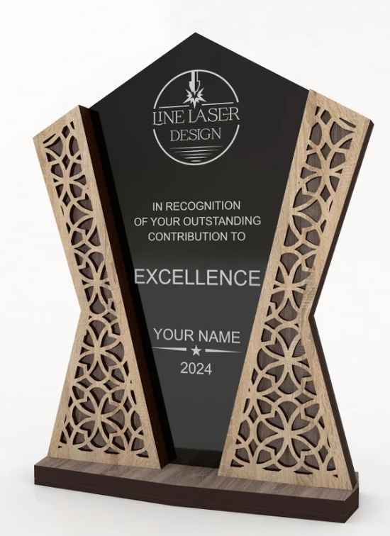 Custom Wooden Trophy