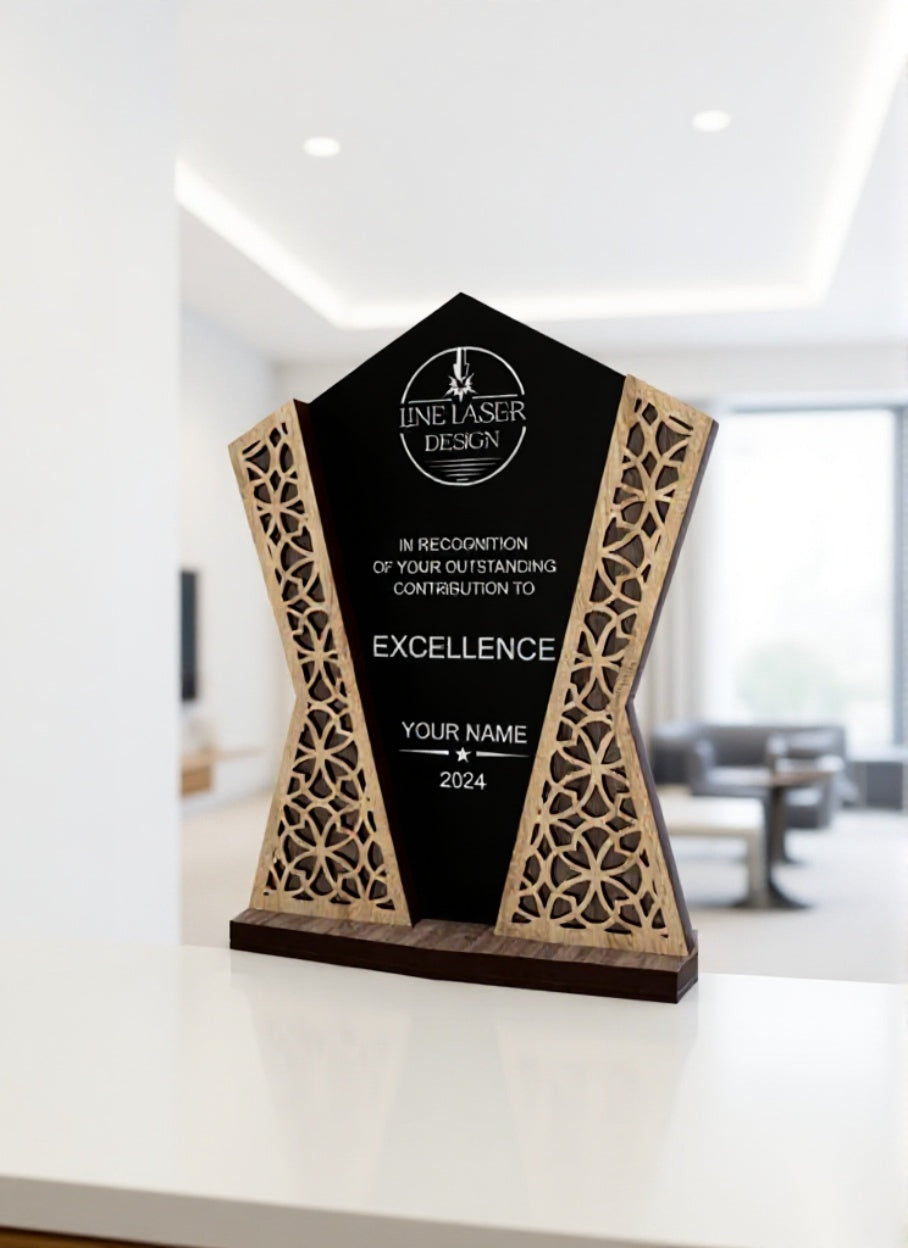 Custom Wooden Trophy