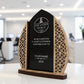 Custom Wooden Trophy