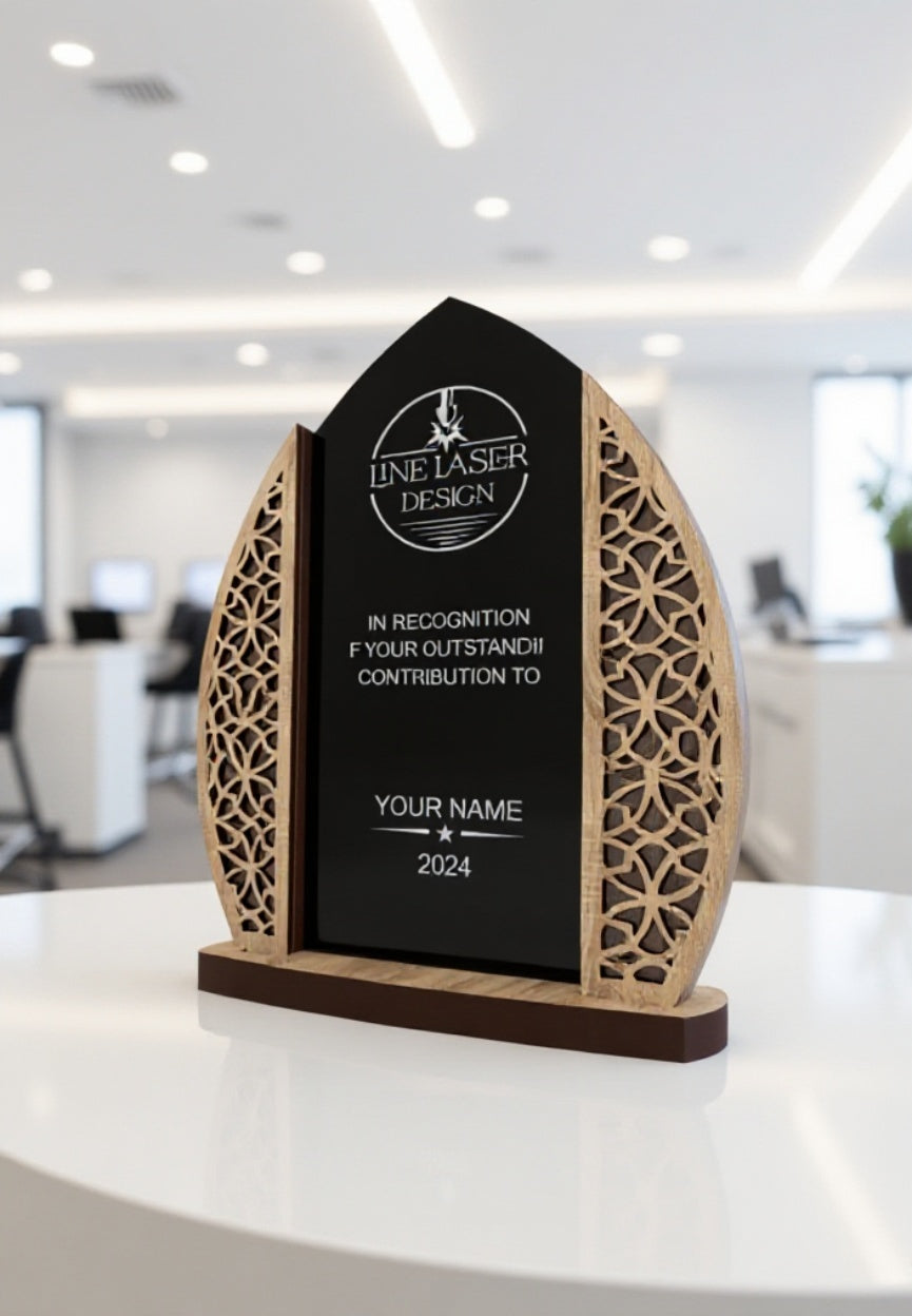 Custom Wooden Trophy