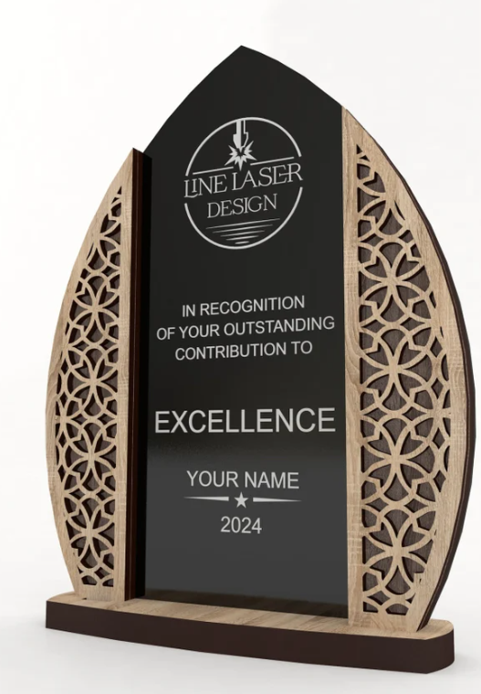 Custom Wooden Trophy