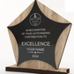 Custom Star Wooden Trophy