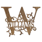 Personalized Wooden Monogram – Laser Cut & Hand-Finished