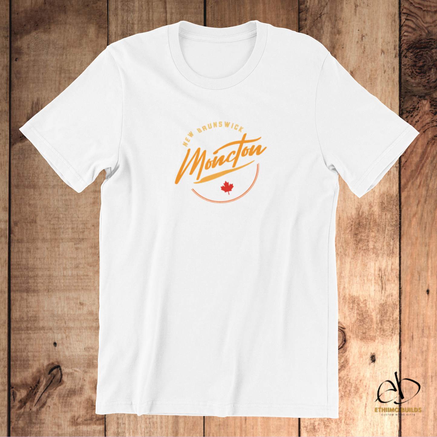 Moncton New Brunswick Classic 2 Unisex Souvenir T shirt
